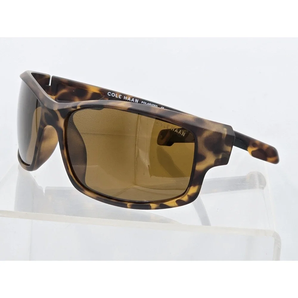 Cole Haan CH6060 Polarized Sunglass Matte Dark Tortoise 62-16-125 - 04/18 - Used - Picture 4 of 15